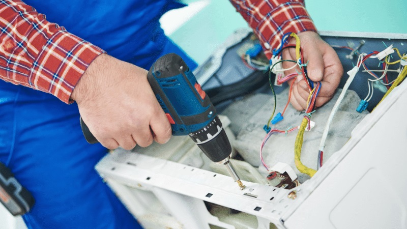 Bağcılar Baykan Baykan çamaşır makinesi kart tamiri – Su almama arızası orijinal parça ile giderildi. - Teknik servis örneği