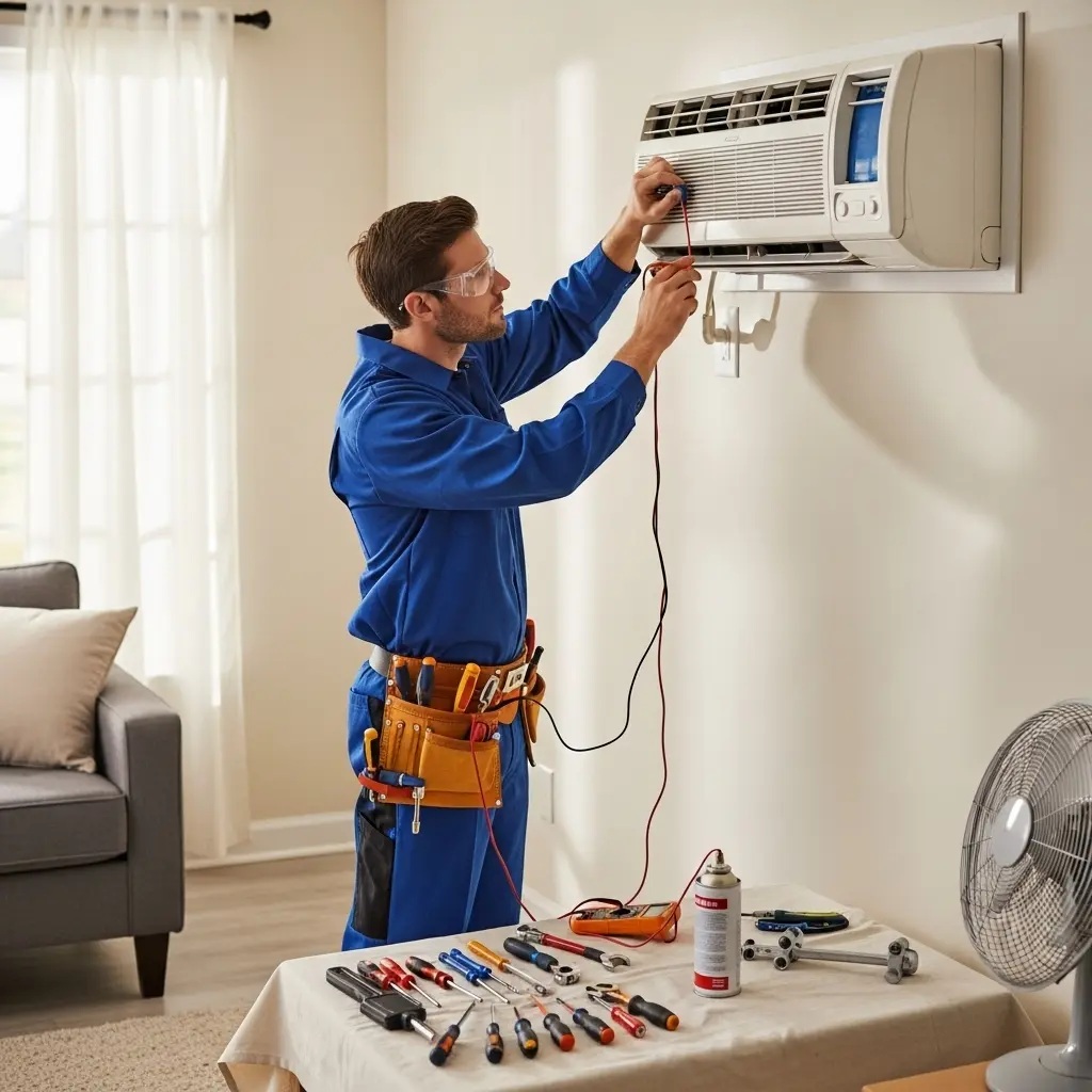 Bağcılar Baykan Baykan klima gaz dolumu ve bakım – Enerji verimliliği artırıldı. - Teknik servis örneği